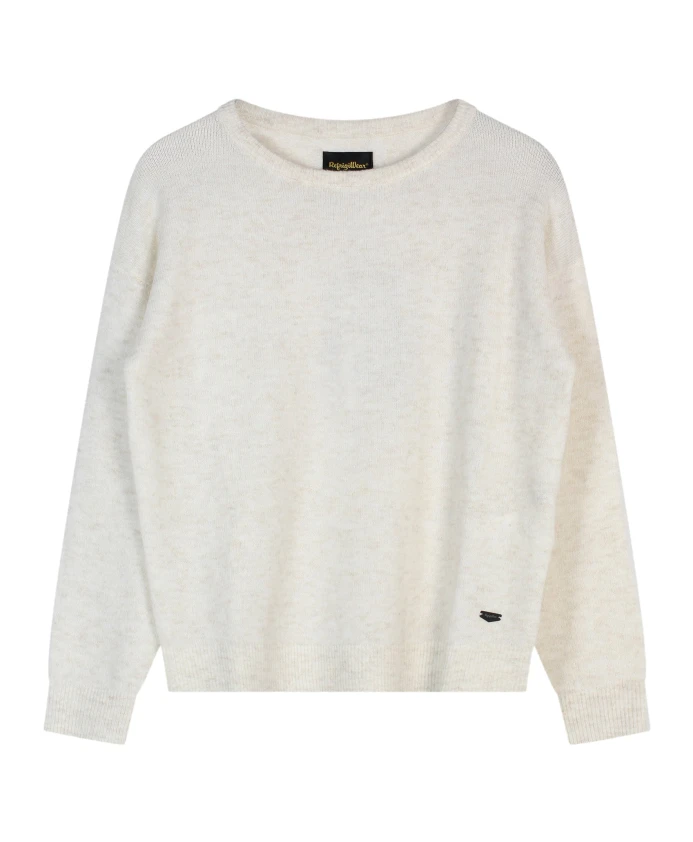 Мягкий шерстяно-кашемировый свитер Refrigiwear, бежевый
Мягкий шерстяно-кашемировый свитер Refrigiwear, бежевый