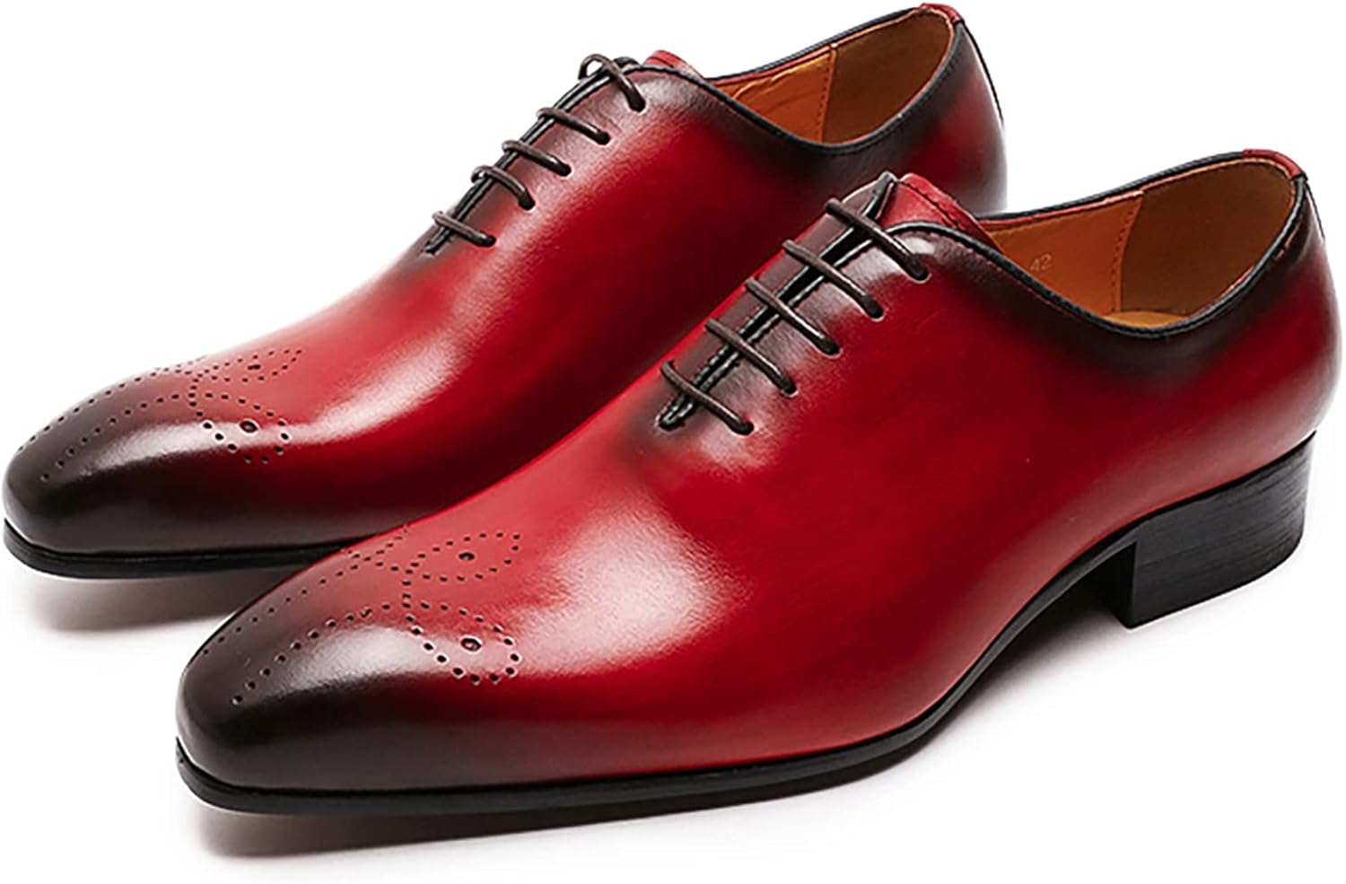 Мужские классические кожаные туфли с шнуровкой Оксфорд Дерби для формальных мероприятий, свадьбы, работы, офиса, броги, фиолетовые - размер 47 Qaxzesa
Мужские классические кожаные туфли с шнуровкой Оксфорд Дерби для формальных мероприятий, свадьбы, работы, офиса, броги, фиолетовые - размер 47 Qaxzesa