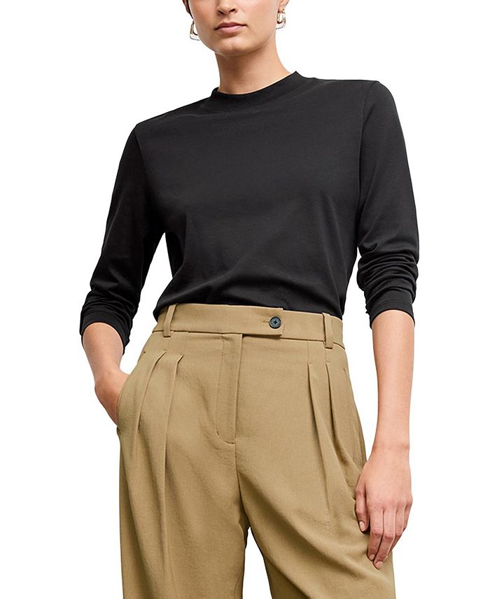 Рашель Длинный Рукав - Органический Пима Хлопок M.M.LaFleur, черный
Рашель Длинный Рукав - Органический Пима Хлопок M.M.LaFleur, черный