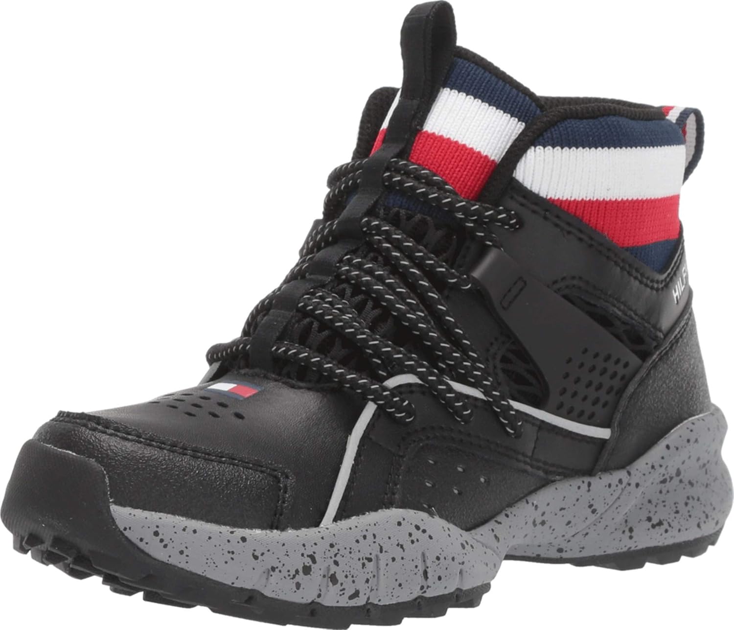 Детские ботинки Tommy Hilfiger Th Trail Mid, Black/Global Stripe
Детские ботинки Tommy Hilfiger Th Trail Mid, Black/Global Stripe