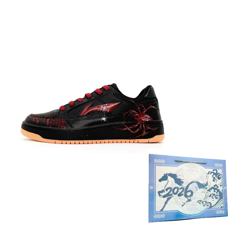 Кроссовки для скейтбординга Li-Ning Tianji Spider Abrasion Resistant низкие мужские black red
Кроссовки для скейтбординга Li-Ning Tianji Spider Abrasion Resistant низкие мужские black red