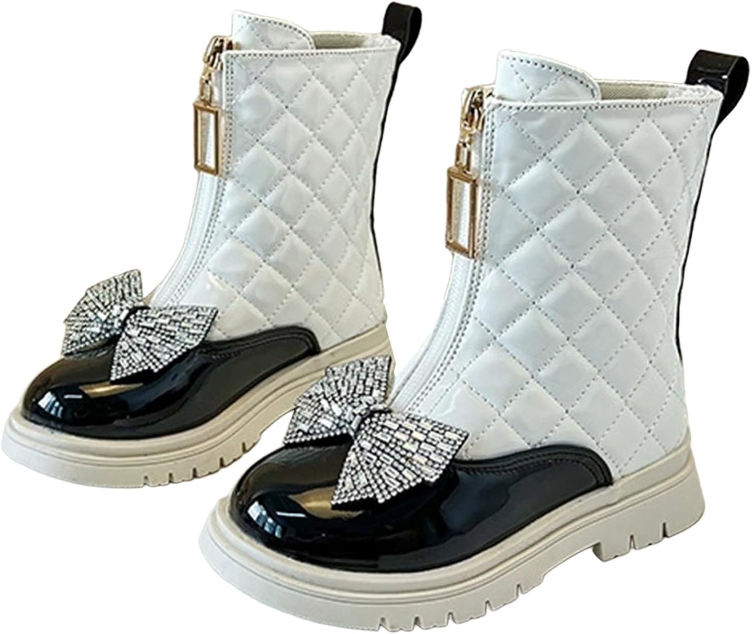 Детские короткие ботинки на щиколотку, модные с платьем, водонепроницаемые боевые туфли с молнией, милые прогулочные ботинки до середины голени Generic, White
Детские короткие ботинки на щиколотку, модные с платьем, водонепроницаемые боевые туфли с молнией, милые прогулочные ботинки до середины голени Generic, White