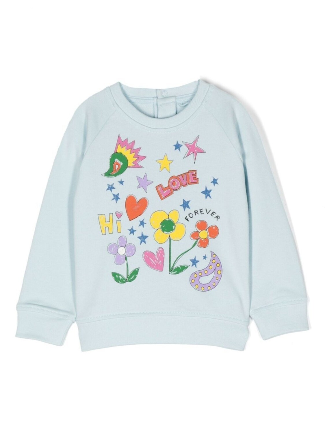 Stella McCartney Kids толстовка с принтом, синий
Stella McCartney Kids толстовка с принтом, синий