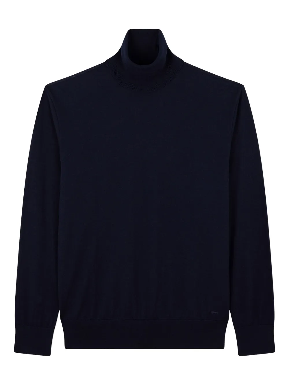 Трикотажный свитер с воротником-стойкой и вышивкой акулы Paul & Shark, синий
Трикотажный свитер с воротником-стойкой и вышивкой акулы Paul & Shark, синий