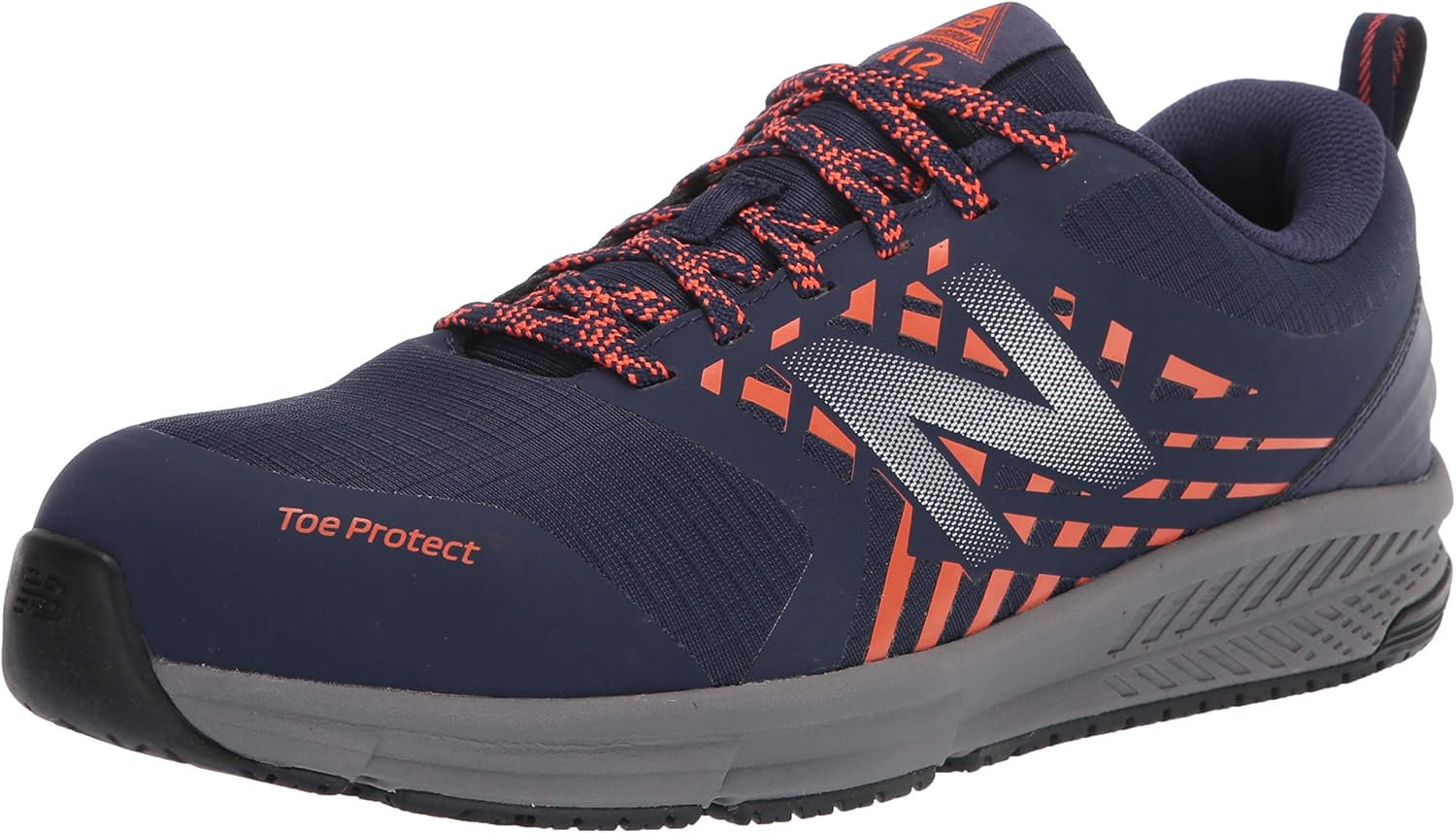 Мужские промышленные кроссовки New Balance 412 V1 Alloy Toe, Team Navy/Team Orange
Мужские промышленные кроссовки New Balance 412 V1 Alloy Toe, Team Navy/Team Orange