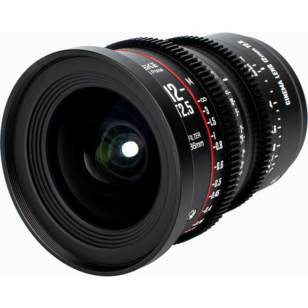 Кинообъектив Meike 12mm T2.5 Super35 Prime Cine (Canon EF)
Кинообъектив Meike 12mm T2.5 Super35 Prime Cine (Canon EF)