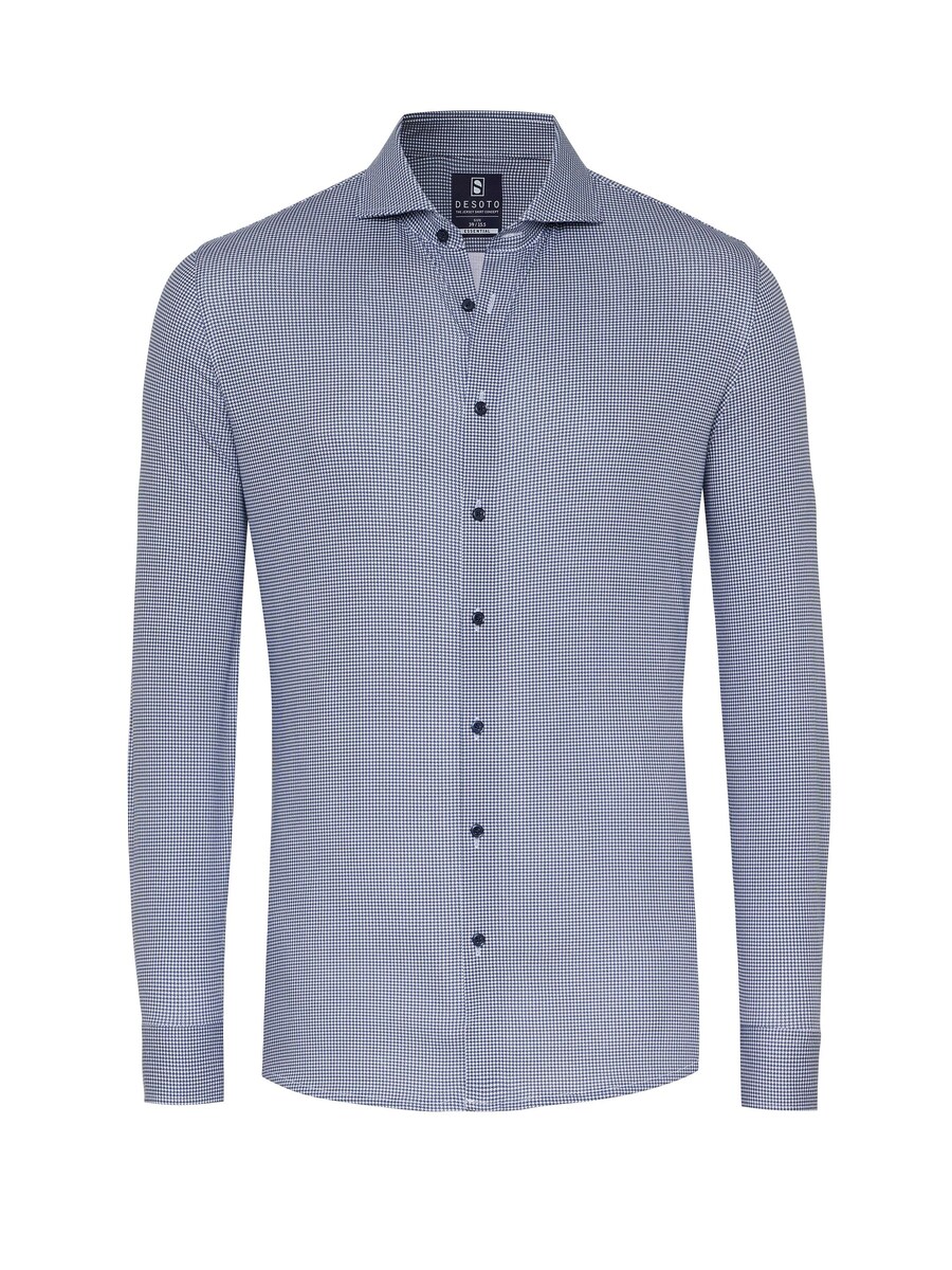 Приталенная рубашка на пуговицах DESOTO, темно-синий
Приталенная рубашка на пуговицах DESOTO, темно-синий