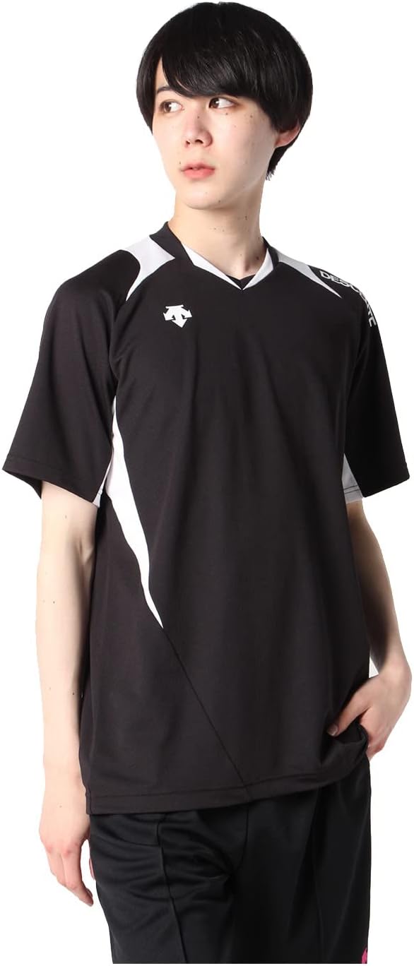 Волейбольная футболка с коротким рукавом Descente, легкая, игровая, влагоотводящая, быстросохнущая, унисекс, DSS-5420, черная, Япония, XO (эквивалент японского размера 3L)
Волейбольная футболка с коротким рукавом Descente, легкая, игровая, влагоотводящая, быстросохнущая, унисекс, DSS-5420, черная, Япония, XO (эквивалент японского размера 3L)