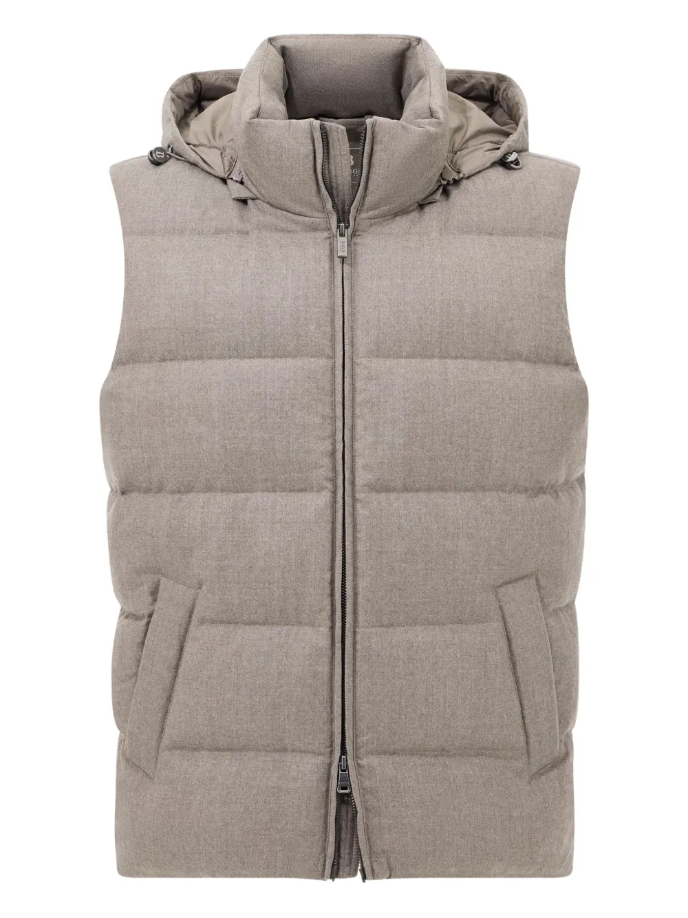 Утепленный жилет с капюшоном Boggi Milano, светло-коричневый
Утепленный жилет с капюшоном Boggi Milano, светло-коричневый