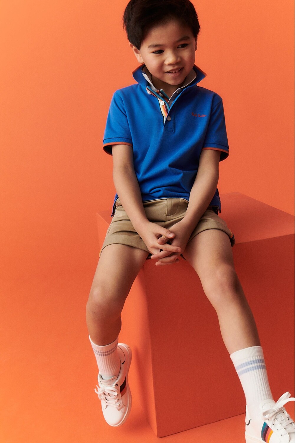 Фирменная рубашка-поло для мальчиков с короткими рукавами Paul Smith Junior, синий
Фирменная рубашка-поло для мальчиков с короткими рукавами Paul Smith Junior, синий