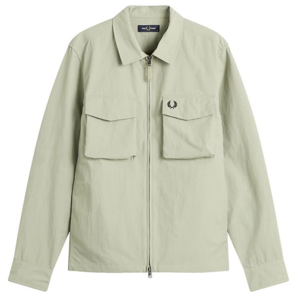 Рубашка-Накидка из рипстопа с карманом Fred Perry, Seagrass
Рубашка-Накидка из рипстопа с карманом Fred Perry, Seagrass