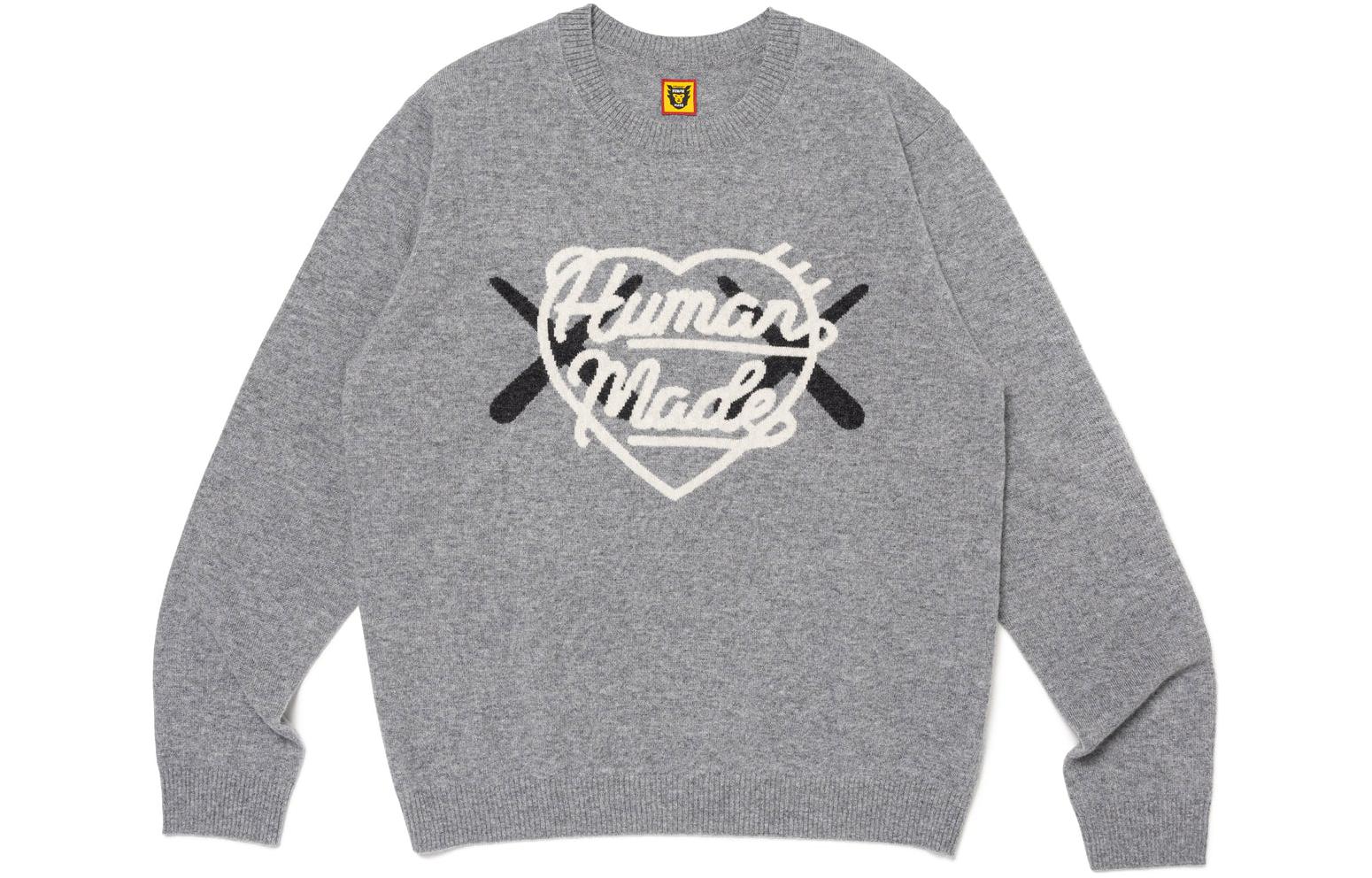 Свитер X Kaws вязаный HUMAN MADE, серый
Свитер X Kaws вязаный HUMAN MADE, серый