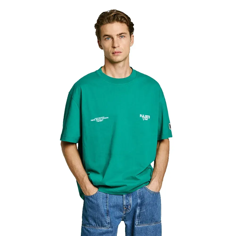 Футболка с коротким рукавом Pepe Jeans Colville, зеленый
Футболка с коротким рукавом Pepe Jeans Colville, зеленый