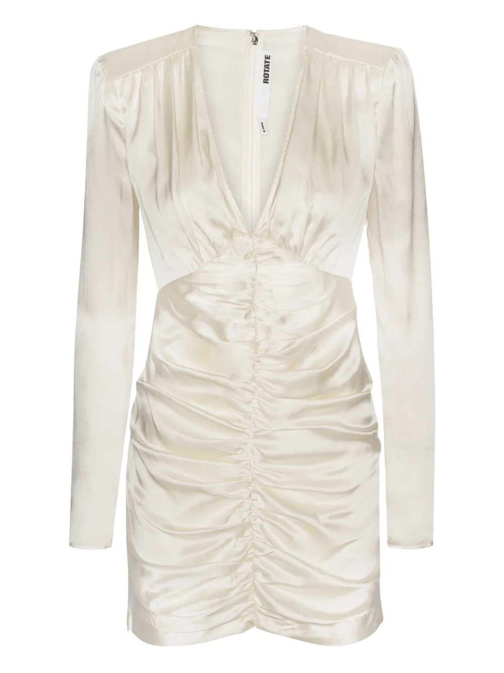 Атласное платье мини со сборками ROTATE BIRGER CHRISTENSEN, нейтральный
Атласное платье мини со сборками ROTATE BIRGER CHRISTENSEN, нейтральный