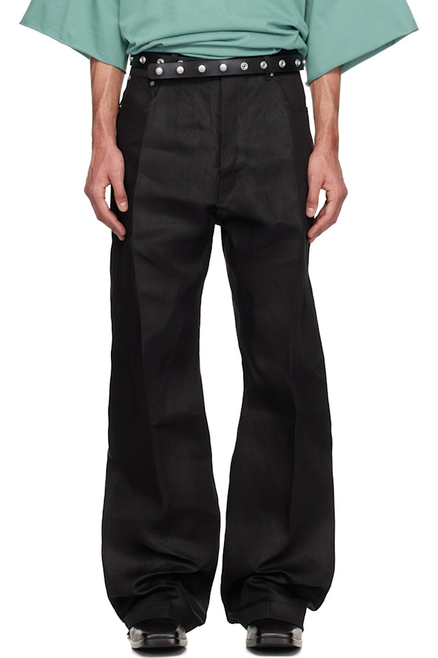 Джинсы Hollywood geth Rick Owens, черный 
Джинсы Hollywood geth Rick Owens, черный