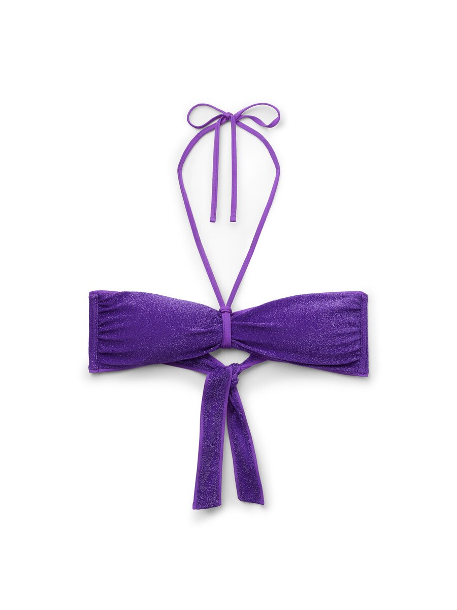 Верх бикини бандо CALZEDONIA Metallic Glow, темно-фиолетовый
Верх бикини бандо CALZEDONIA Metallic Glow, темно-фиолетовый