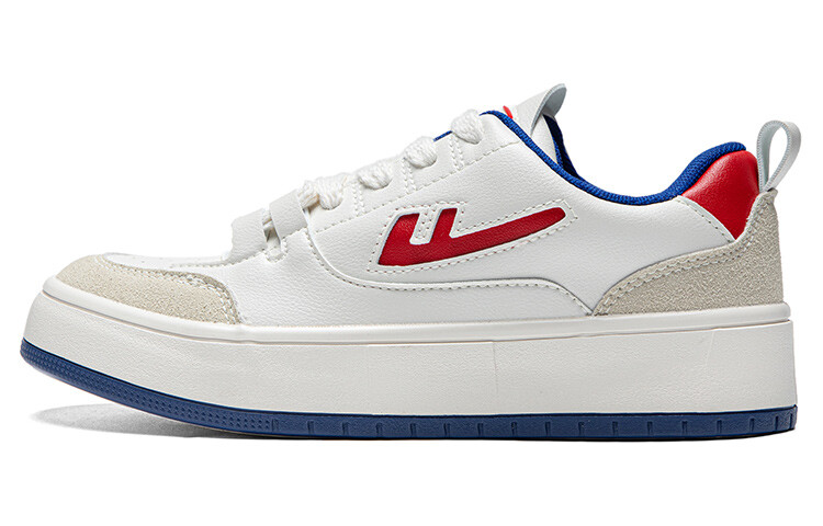 Кроссовки WARRIOR Skateboarding Shoes Women's Low-top Red, бежевый/красный 
Кроссовки WARRIOR Skateboarding Shoes Women's Low-top Red, бежевый/красный