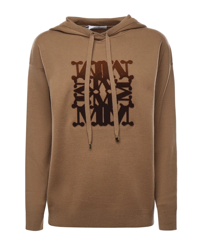 Худи из натуральной шерсти Max Mara, коричневый
Худи из натуральной шерсти Max Mara, коричневый