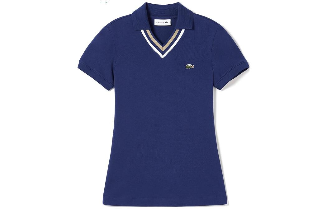 Рубашка поло женская темно-синяя Lacoste
Рубашка поло женская темно-синяя Lacoste