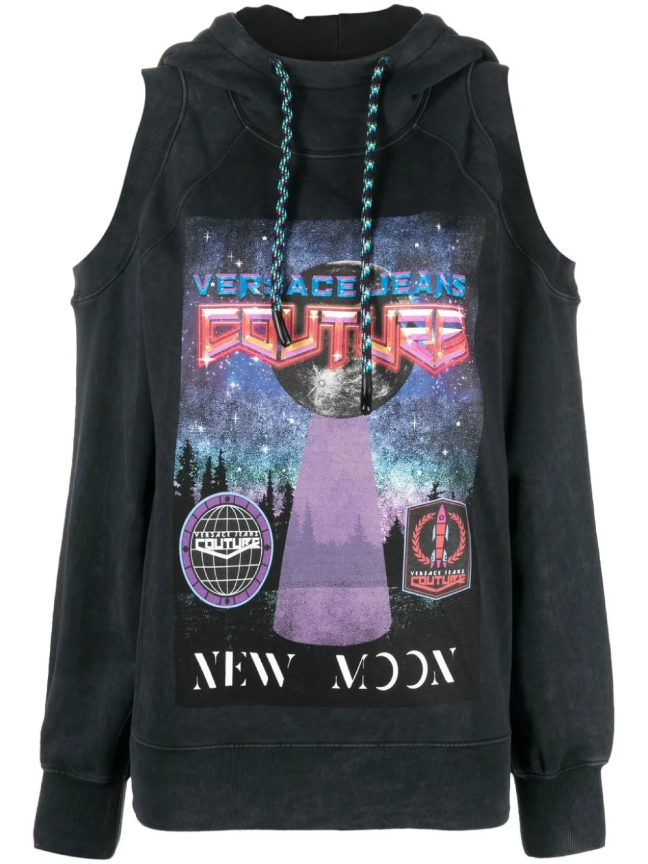 Versace Jeans Couture худи с вырезами на рукавах, серый
Versace Jeans Couture худи с вырезами на рукавах, серый