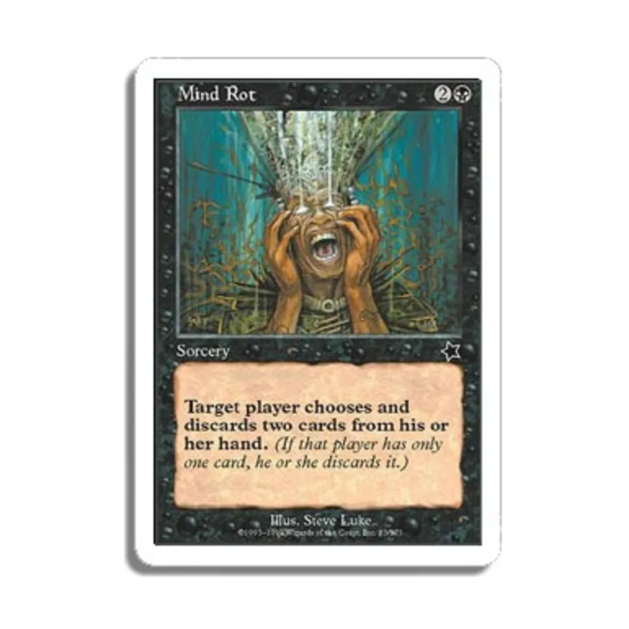 CCG Разрушение разума (С), MTG - Starter Series (1999)
CCG Разрушение разума (С), MTG - Starter Series (1999)