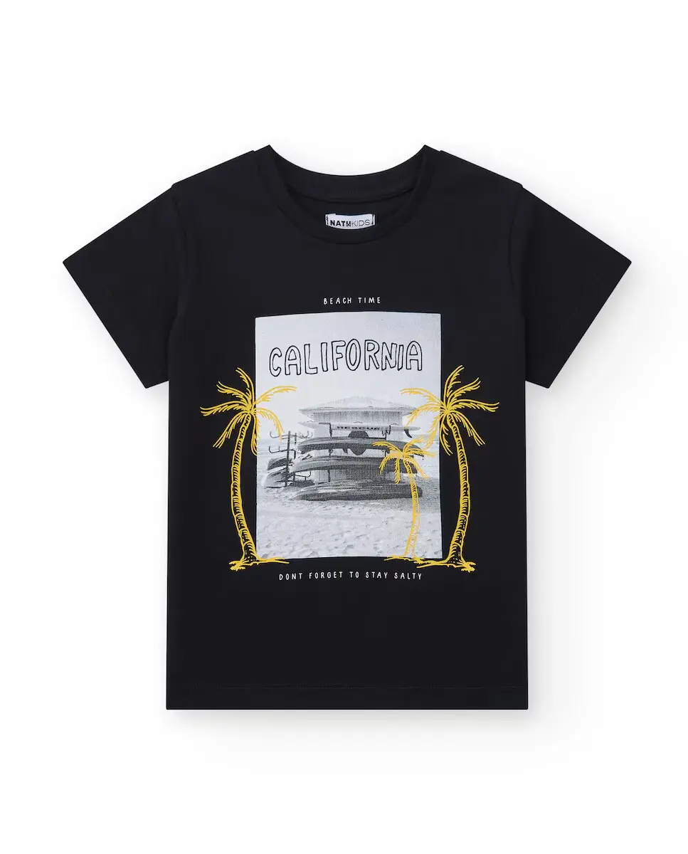 Футболка для мальчиков черного цвета с фотопринтом Tuc tuc, чёрный
Футболка для мальчиков черного цвета с фотопринтом Tuc tuc, чёрный