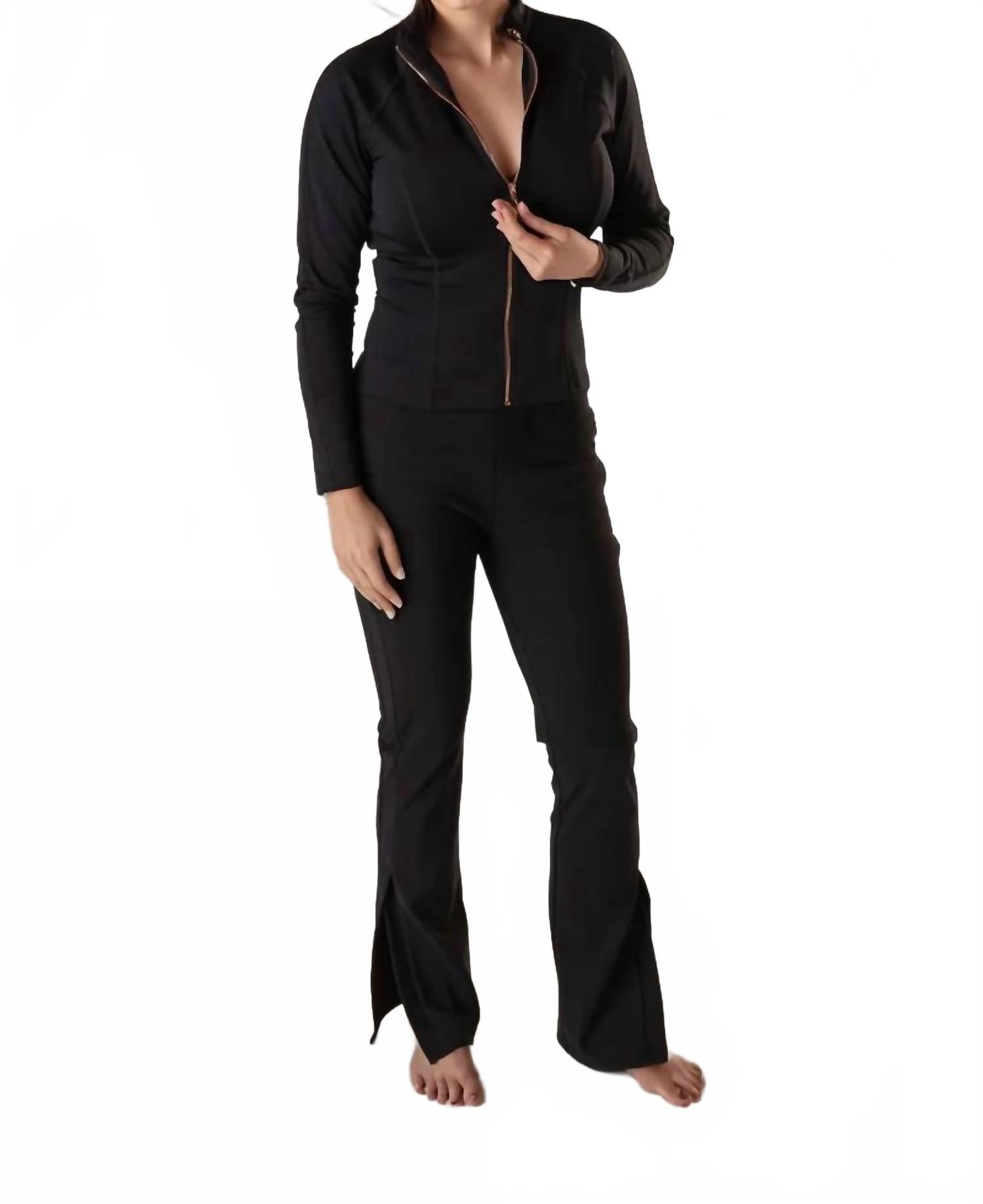 Полно-замковая гольф-куртка черная Foreplay Golf
Полно-замковая гольф-куртка черная Foreplay Golf