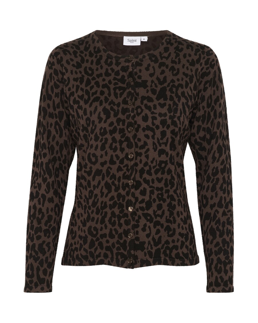 Вязаный кардиган SAINT TROPEZ Knit Cardigan Zhila, цвет mocha/black
Вязаный кардиган SAINT TROPEZ Knit Cardigan Zhila, цвет mocha/black