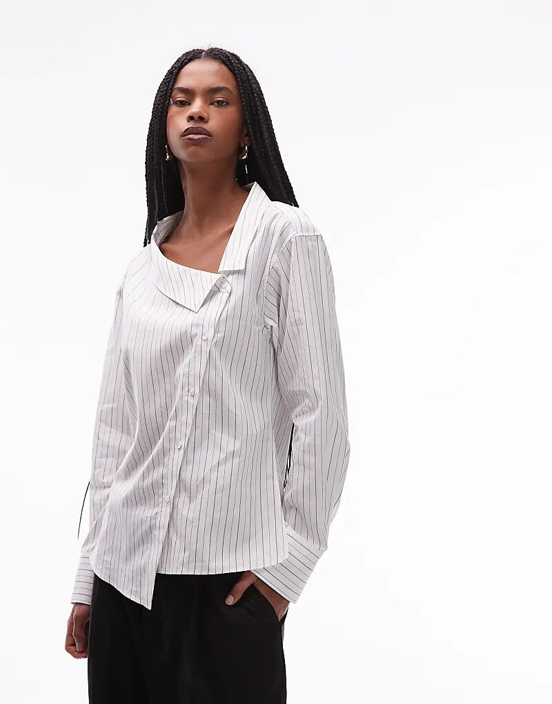 Асимметричная блузка ARKET с запахом и отложным воротником, цвет «кремовый»
Асимметричная блузка ARKET с запахом и отложным воротником, цвет «кремовый»