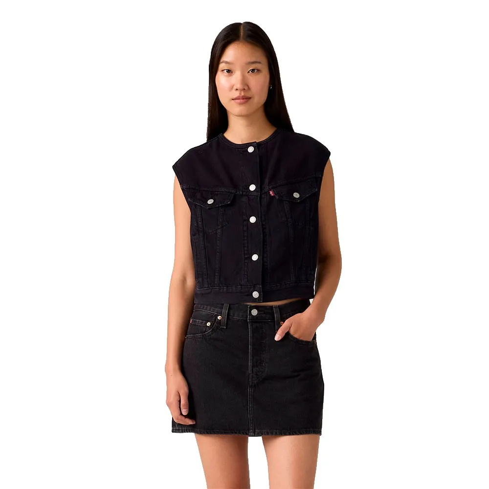 Жилет Levi's Collarle Shrunken 90S, черный
Жилет Levi's Collarle Shrunken 90S, черный