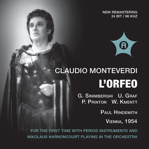 CD диск Monteverdi / Hindemith: L Orfeo: Sinimberghi-Graf
CD диск Monteverdi / Hindemith: L Orfeo: Sinimberghi-Graf