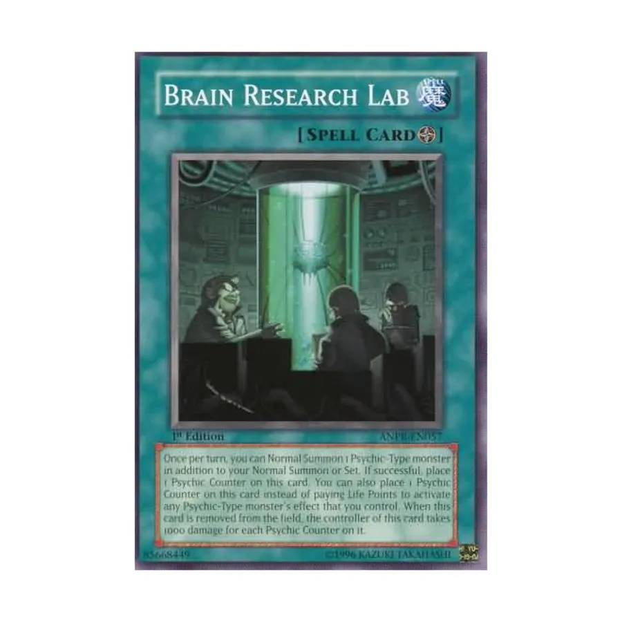 CCG Лаборатория исследования мозга (обычная), Yu-Gi-Oh - Ancient Prophecy - Singles
CCG Лаборатория исследования мозга (обычная), Yu-Gi-Oh - Ancient Prophecy - Singles