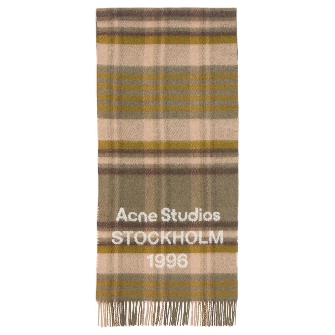 Acne Studios Вязаный шарф из шерсти и нейлона, унисекс, оливково-зеленый/серый
Acne Studios Вязаный шарф из шерсти и нейлона, унисекс, оливково-зеленый/серый