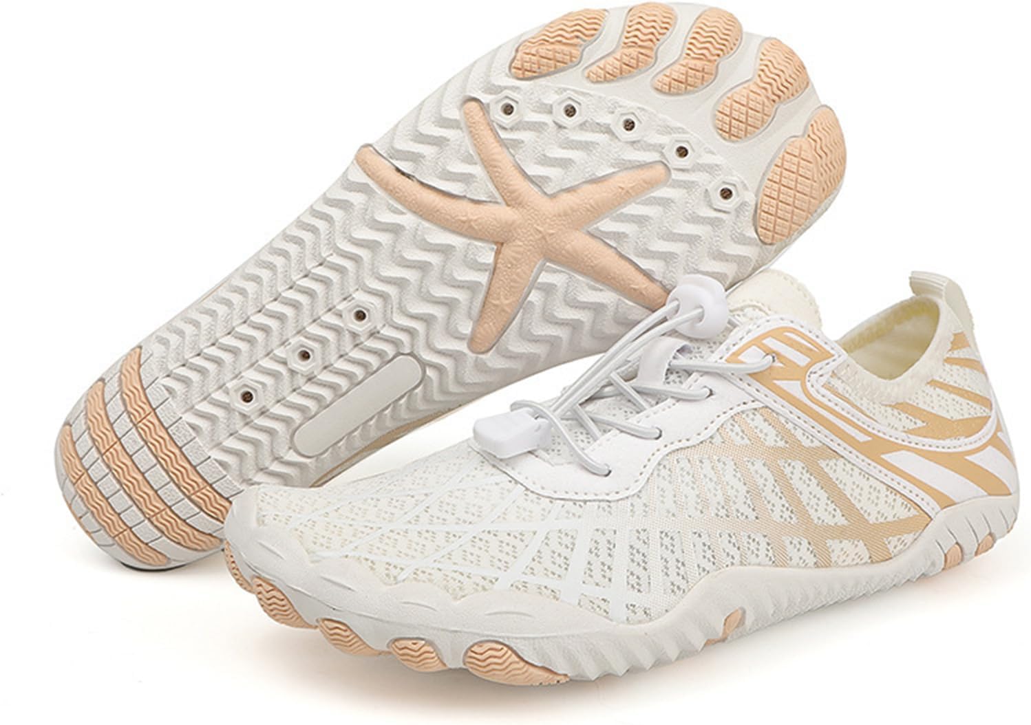 Кроссовки StoneLiquid Hike Barefoot для женщин и мужчин, водонепроницаемые, для трейлового бега, здоровые и противоскользящие, белый/золотой
Кроссовки StoneLiquid Hike Barefoot для женщин и мужчин, водонепроницаемые, для трейлового бега, здоровые и противоскользящие, белый/золотой