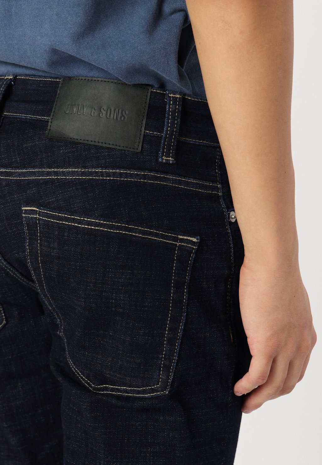 Джинсы облегающего кроя ONSLOOM Only & Sons, темно-синий деним 
Джинсы облегающего кроя ONSLOOM Only & Sons, темно-синий деним