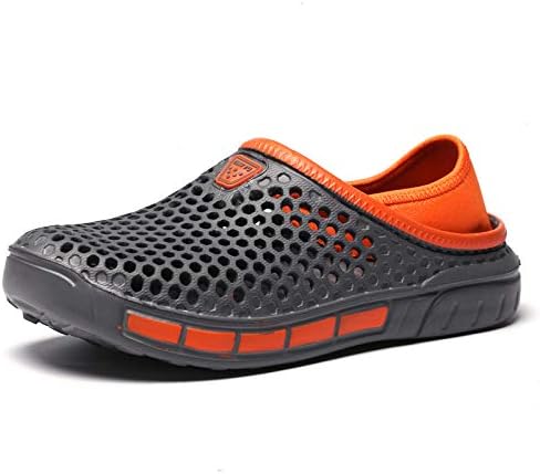 Мужские сабо для сада, взрослые мюли, спортивные сандалии, летние водные и пляжные туфли, повседневные тапочки, легкие, дышащие, с нескользящей подошвой Miluoluo, серый
Мужские сабо для сада, взрослые мюли, спортивные сандалии, летние водные и пляжные туфли, повседневные тапочки, легкие, дышащие, с нескользящей подошвой Miluoluo, серый