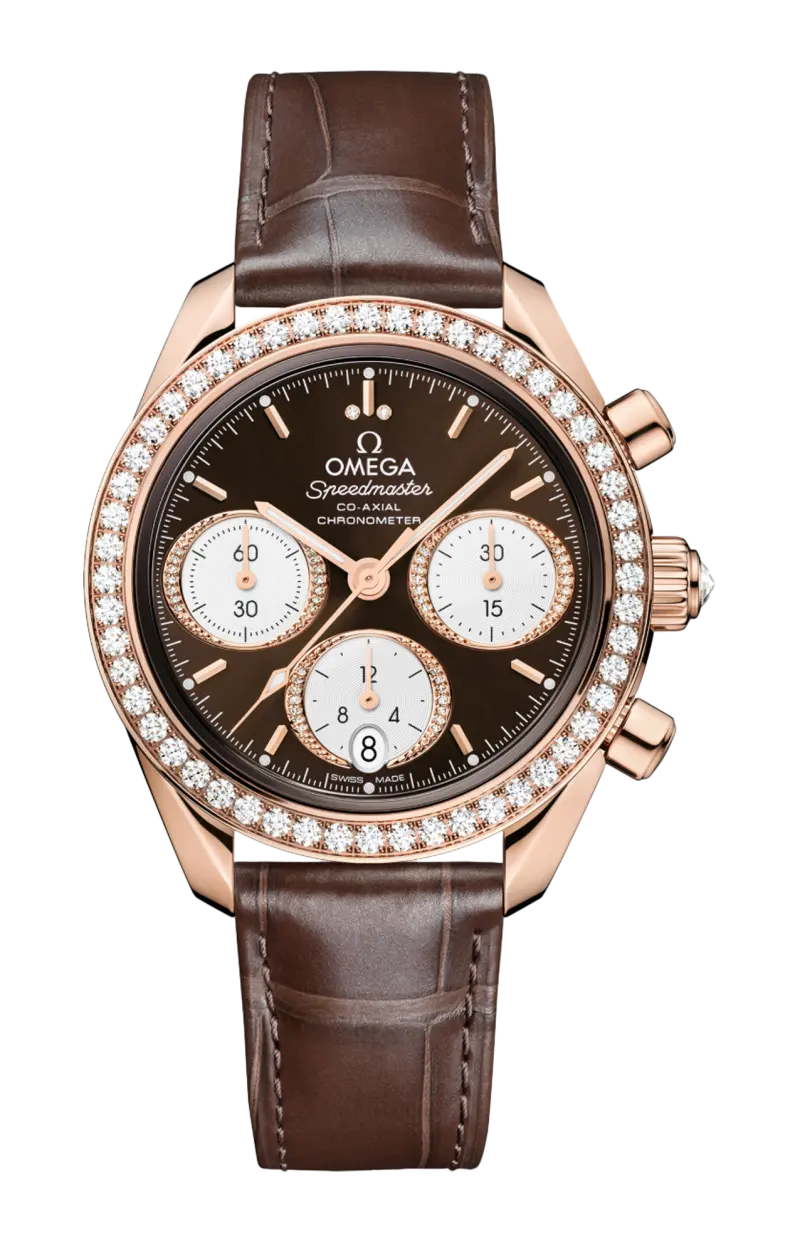 Спидмастер 38 мм, оро седна на аллигаторе - 324.58.38.50.63.001 OMEGA
Спидмастер 38 мм, оро седна на аллигаторе - 324.58.38.50.63.001 OMEGA