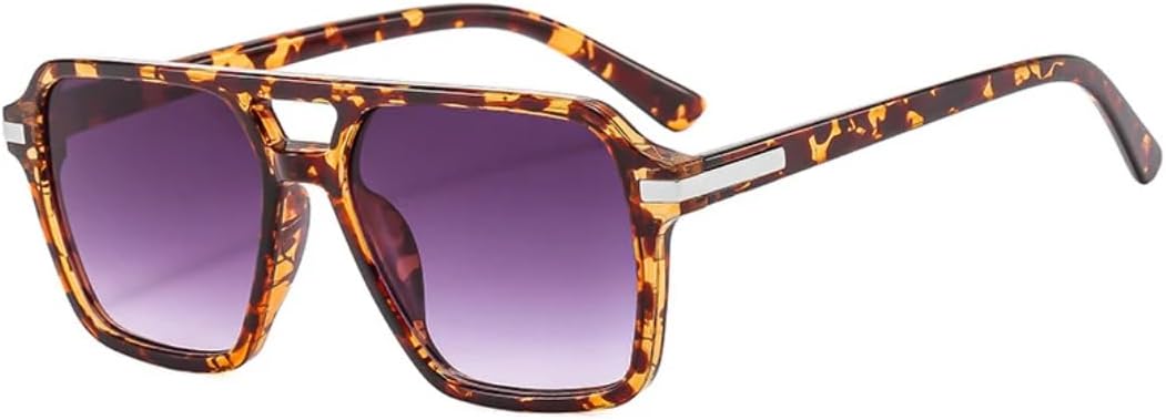 Солнцезащитные очки для мужчин и женщин - защита UV400 - двойные перемычки, градиентный сине-желтый цвет, для занятий спортом на открытом воздухе и вождения DSVIGF, Leopard Grey
Солнцезащитные очки для мужчин и женщин - защита UV400 - двойные перемычки, градиентный сине-желтый цвет, для занятий спортом на открытом воздухе и вождения DSVIGF, Leopard Grey