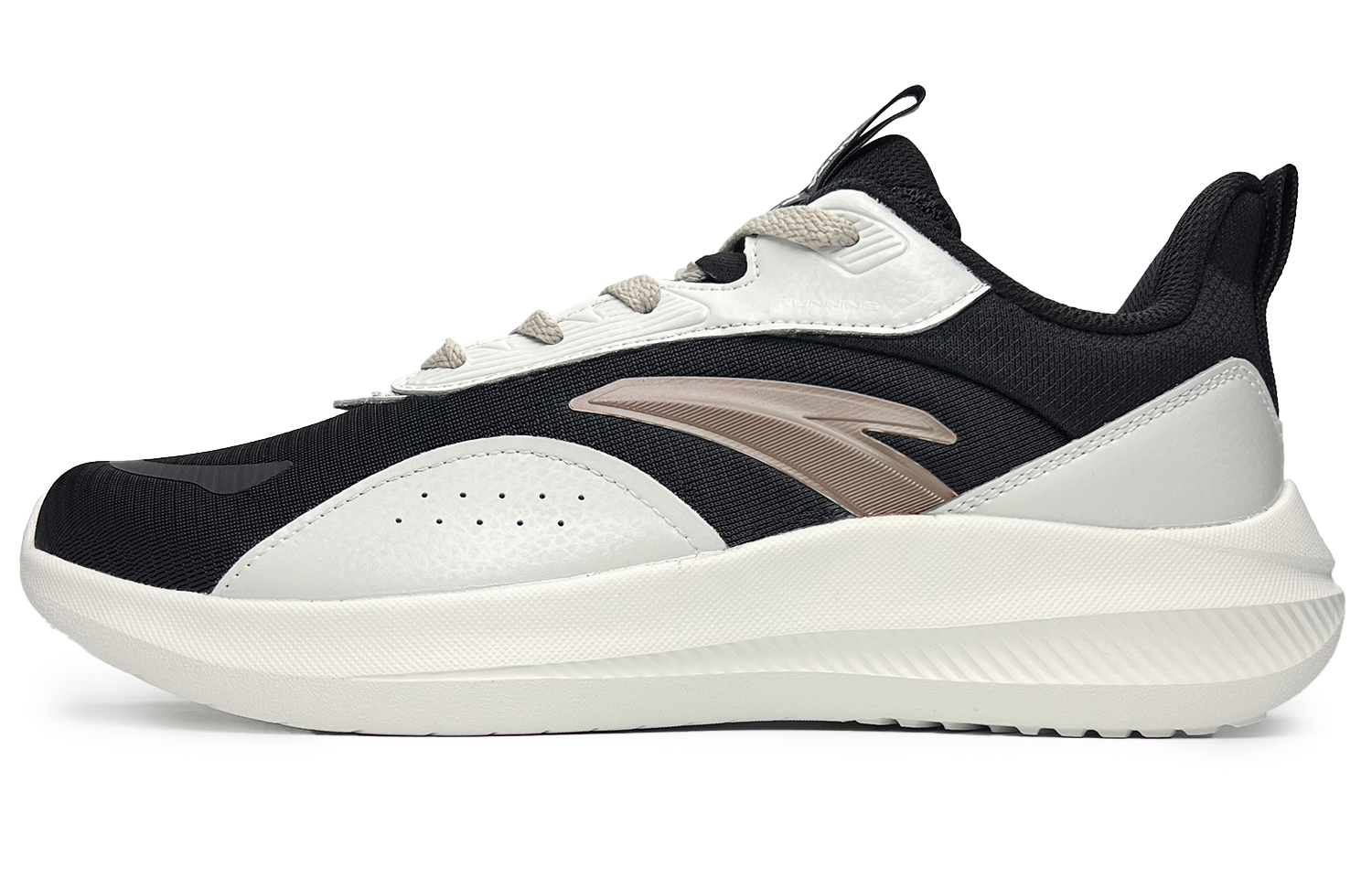 ANTA Легкие нескользящие кроссовки с низким верхом, мужские, черно-бело-коричневые
ANTA Легкие нескользящие кроссовки с низким верхом, мужские, черно-бело-коричневые