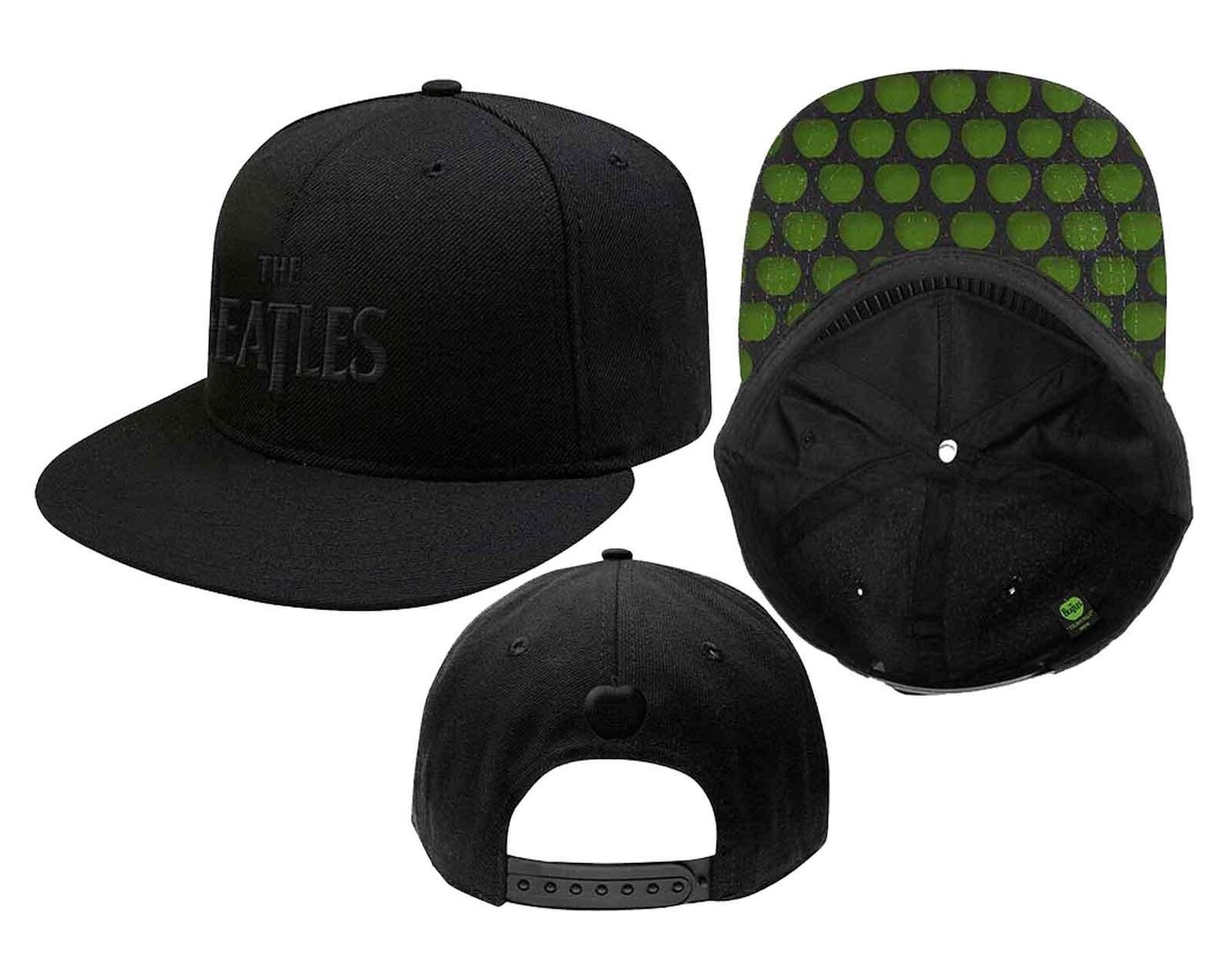 Классическая бейсболка с Т-образным ремешком и логотипом Apple Brim Beatles, черный
Классическая бейсболка с Т-образным ремешком и логотипом Apple Brim Beatles, черный