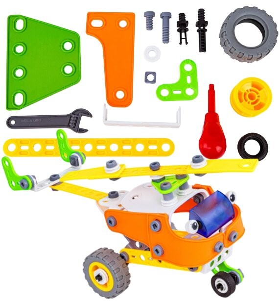 Строительные блоки «сделай сам», гибкий робот, четырехъядерный вертолет, закручивающие винты PakaNiemowlaka
Строительные блоки «сделай сам», гибкий робот, четырехъядерный вертолет, закручивающие винты PakaNiemowlaka