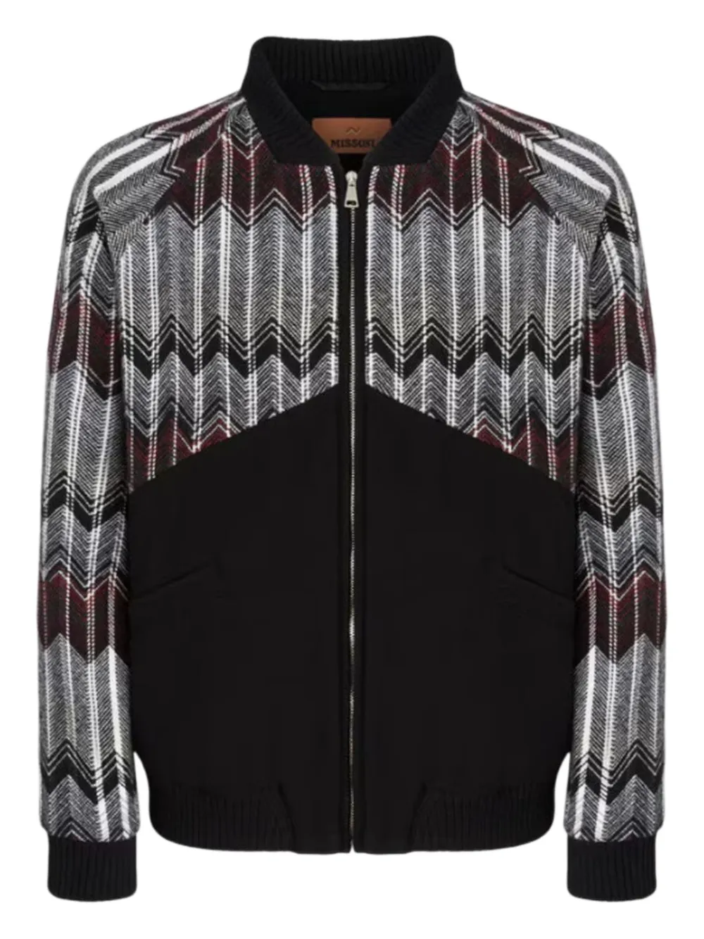 Куртка на молнии с узором "елочка" Missoni, черный
Куртка на молнии с узором "елочка" Missoni, черный