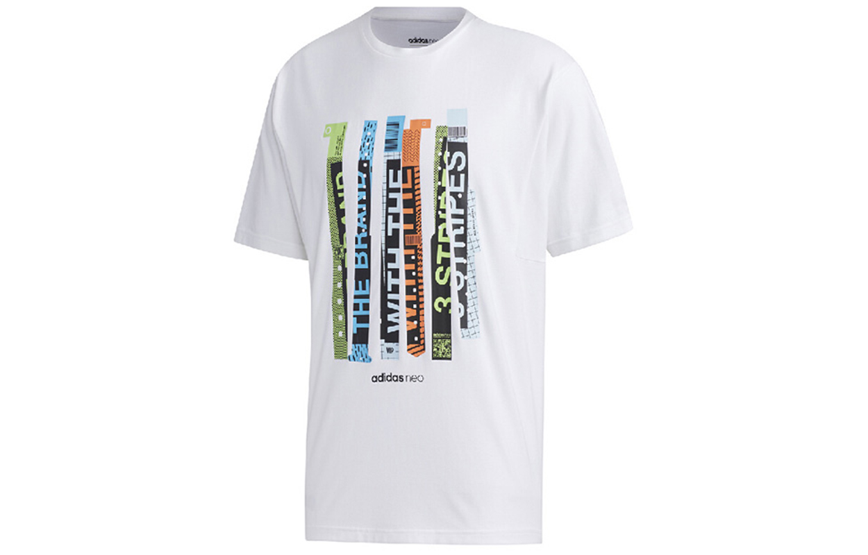 Футболка прямая мужская белая Adidas Neo
Футболка прямая мужская белая Adidas Neo