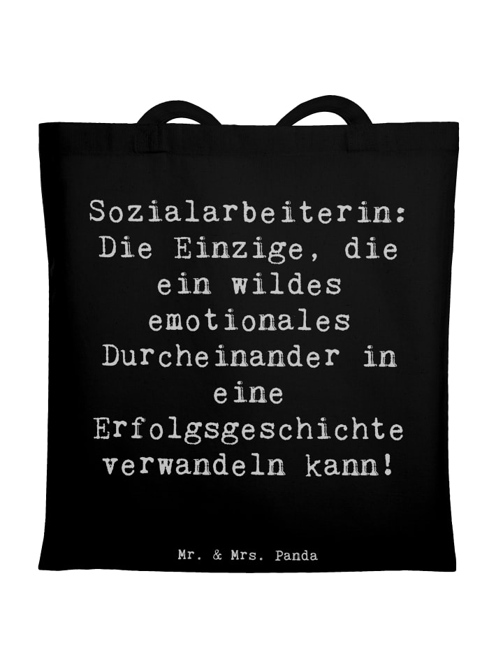 Mr. & Mrs. Panda Сумка-шоппер с надписью «Успех социального работника», выполненной черным цветом
Mr. & Mrs. Panda Сумка-шоппер с надписью «Успех социального работника», выполненной черным цветом