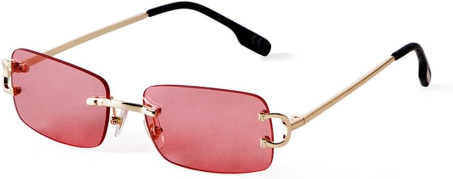 Женские солнцезащитные очки без оправы, металлические модные солнцезащитные очки для мужчин, линзы с градиентным эффектом, без оправы, защита от УФ-излучения UV400 MTZJH, C2 Red
Женские солнцезащитные очки без оправы, металлические модные солнцезащитные очки для мужчин, линзы с градиентным эффектом, без оправы, защита от УФ-излучения UV400 MTZJH, C2 Red