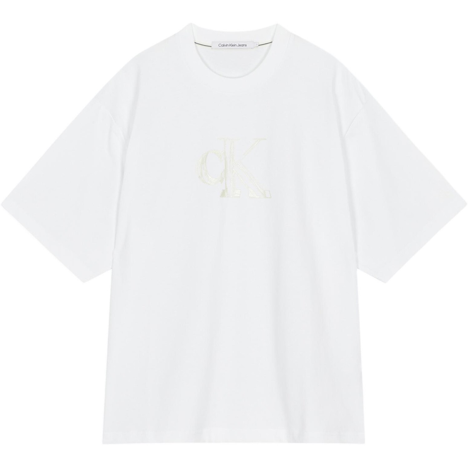 Футболка мужская белая Calvin Klein, белый 
Футболка мужская белая Calvin Klein, белый