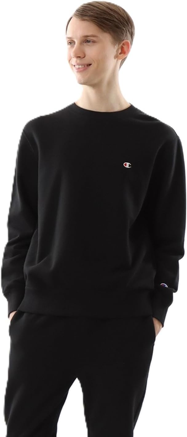 Мужская флисовая толстовка Champion с длинными рукавами и круглым вырезом, с вышитым логотипом, базовый размер C3-W001Z, черный
Мужская флисовая толстовка Champion с длинными рукавами и круглым вырезом, с вышитым логотипом, базовый размер C3-W001Z, черный