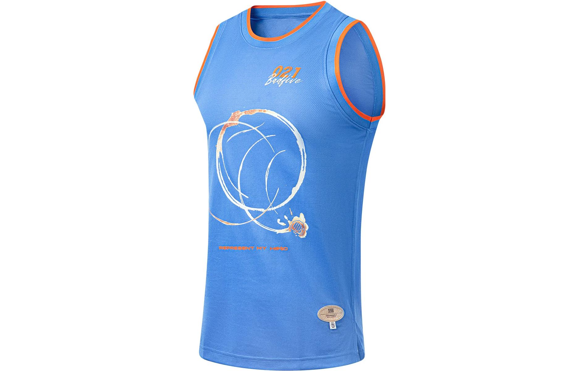 Баскетбольная майка Badfive Мужская Заливная синяя LINING
Баскетбольная майка Badfive Мужская Заливная синяя LINING