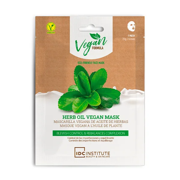 Маска для лица против прыщей Mascarilla Vegana Aceite De Hierbas Idc Institute, 1 UD
Маска для лица против прыщей Mascarilla Vegana Aceite De Hierbas Idc Institute, 1 UD