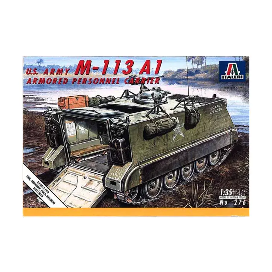 Бронетранспортер М-113 А1 армии США, Military Vehicles (1:35) (Italeri)
Бронетранспортер М-113 А1 армии США, Military Vehicles (1:35) (Italeri)